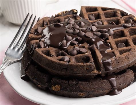 double-chocolate-waffles-mirage-margarine image
