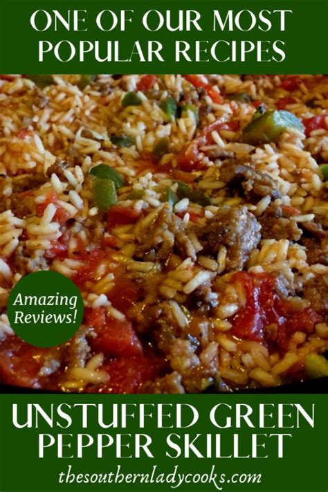 unstuffed-green-pepper-skillet-the-southern-lady image