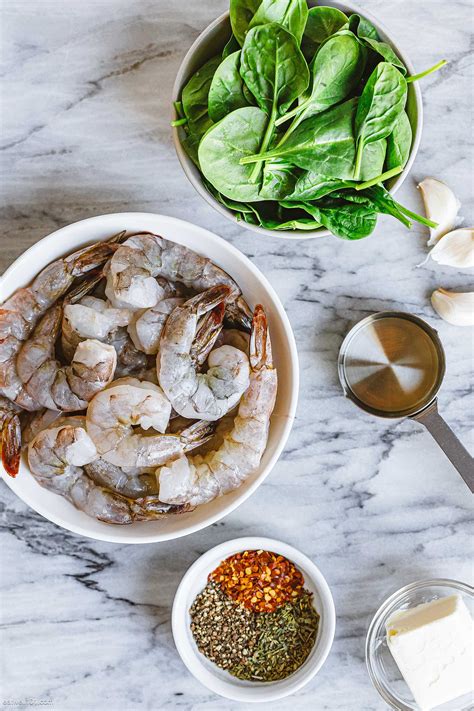 garlic-butter-spinach-shrimp-recipe-easy-shrimp image