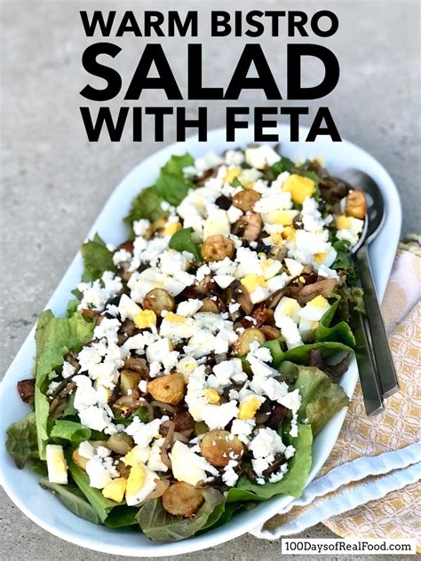 warm-bistro-salad-with-feta-100-days-of-real-food image