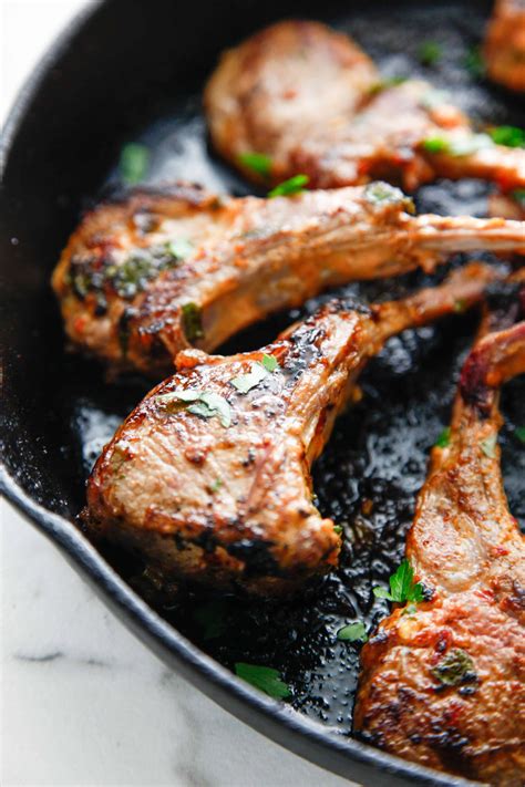 marinated-lamb-chops-with-mint-pesto-the-brooklyn image