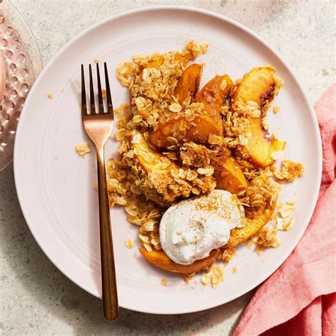 8-peach-cobblers-and-crisps-with-oats-allrecipes image