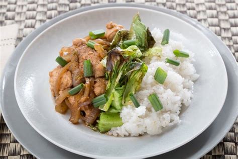 adobo-style-chicken-with-roasted-bok-choy image