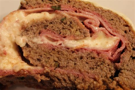 ham-and-cheese-stuffed-meatloaf-recipe-piecrust-pasta image
