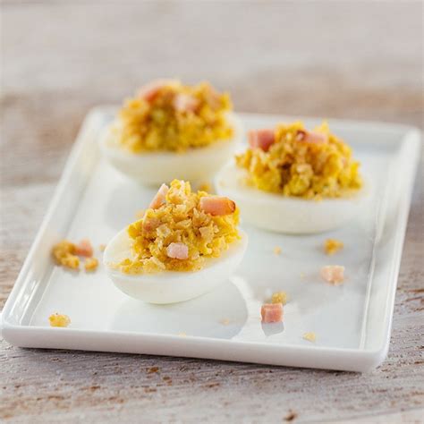 crunchy-ham-deviled-eggs-frenchs-mccormickcom image