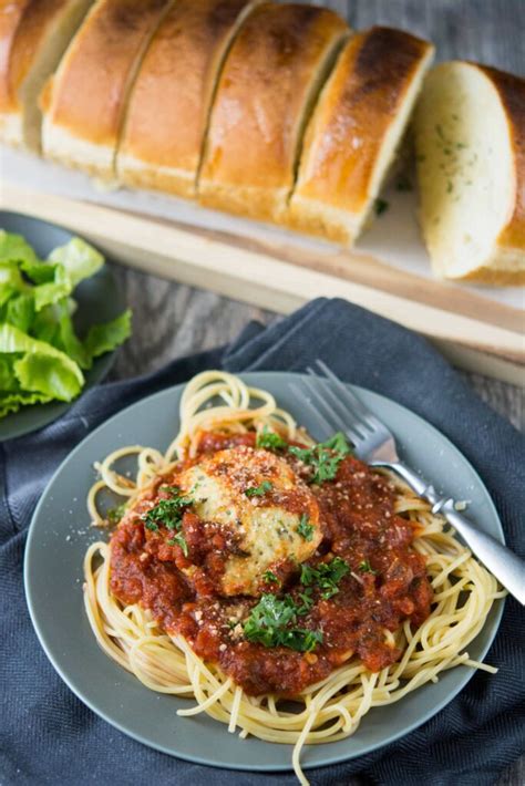 slow-cooker-chicken-meatballs-in-tomato-basil-sauce image