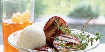 honey-glazed-grilled-plums-country-living image