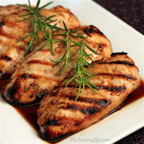 grilled-chicken-with-raspberry-rosemary-marinade image