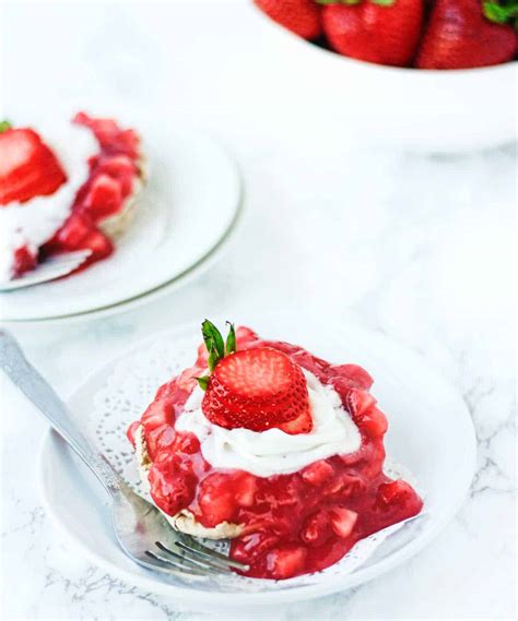 strawberry-shortcake-english-muffins-its-cheat-day image
