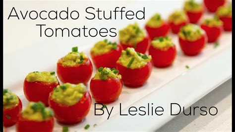 perfect-healthy-appetizer-avocado-stuffed-tomatoes image