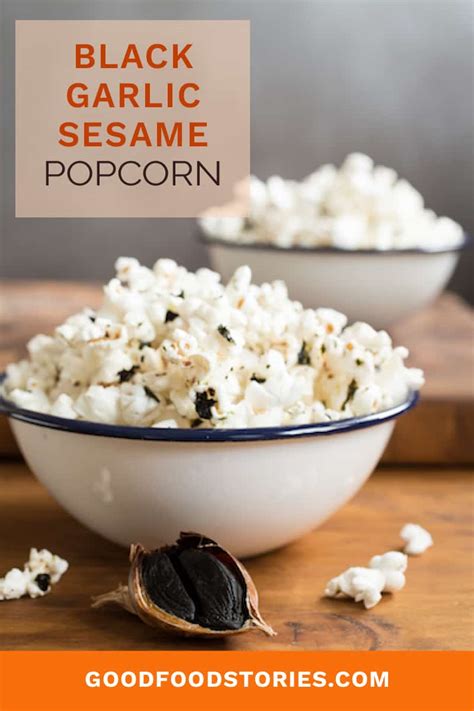first-class-upgrade-black-garlic-sesame-popcorn image