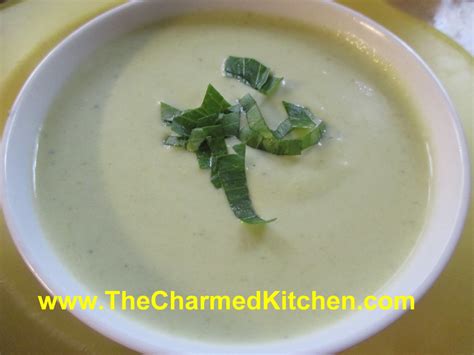 fresh-pea-soup-with-lovage-the-charmed-kitchen image