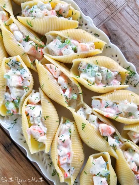 seafood-salad-stuffed-shells-south-your-mouth image