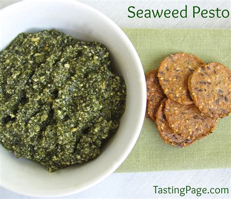 seaweed-pesto-tasting-page image