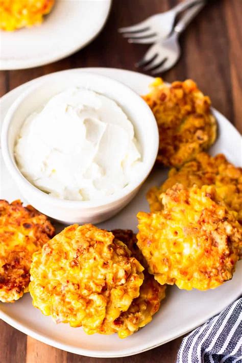 corn-fritters-recipe-with-bacon-cheddar-cheese image