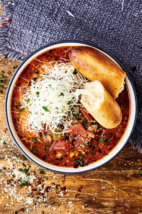 pizza-soup-supreme-pizza-in-a-bowl-hearty-and-cheesy image