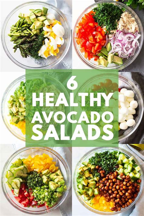 6-healthy-avocado-salads-green-healthy-cooking image