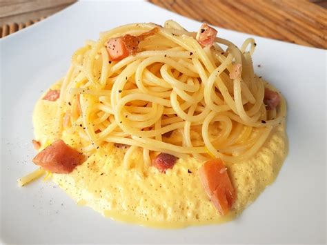 spaghetti-with-smoked-trout-carbonara-the-pasta image