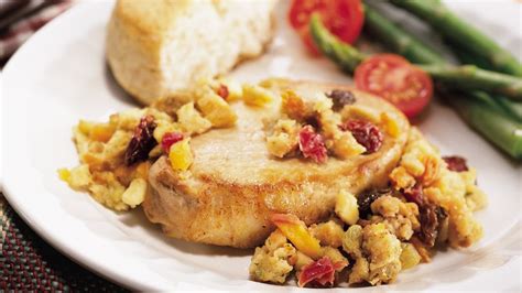 slow-cooked-pork-chops-with-fruit-stuffing image