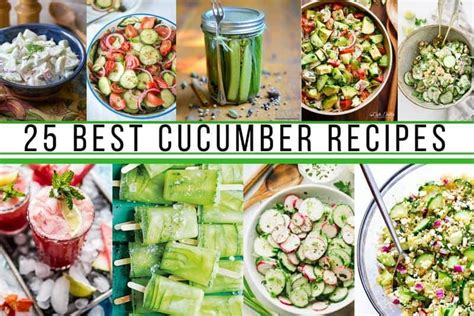 25-best-cucumber-recipes-saving-room-for-dessert image