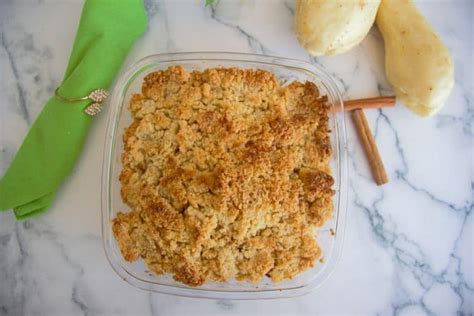 low-carb-mock-apple-crumble-divalicious image