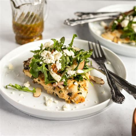 grilled-chicken-paillard-with-arugula-fennel-potato-salad image