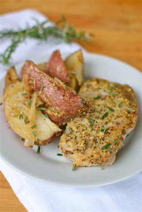 roasted-rosemary-dijon-pork-chops-and-potatoes image