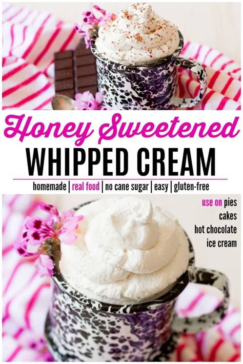 real-food-honey-sweetened-whipped-cream image