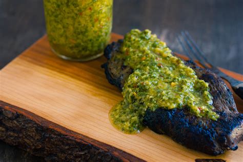 grilled-sirloin-steak-with-chimichurri-sauce-jennifer-cooks image