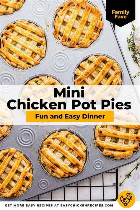mini-chicken-pot-pies-easy-chicken image