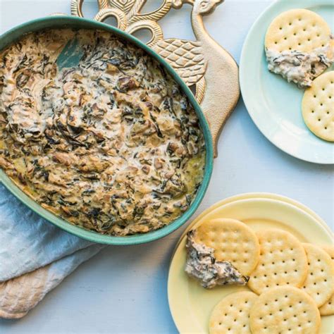 hot-creamy-mushroom-and-spinach-dip-recipe-the image