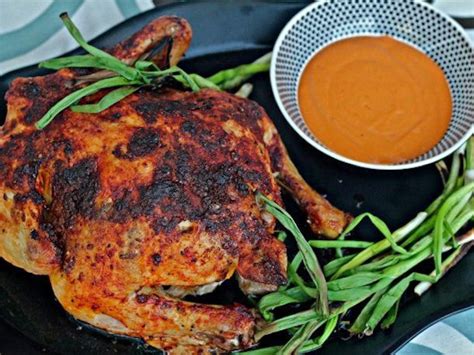 spanish-roast-chicken-with-romesco-and-grilled-onions image