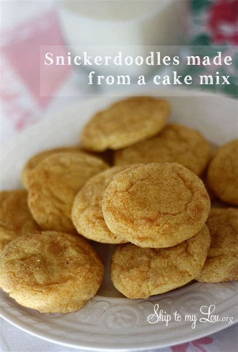 yummy-easy-snickerdoodle-recipe-cake-mix image