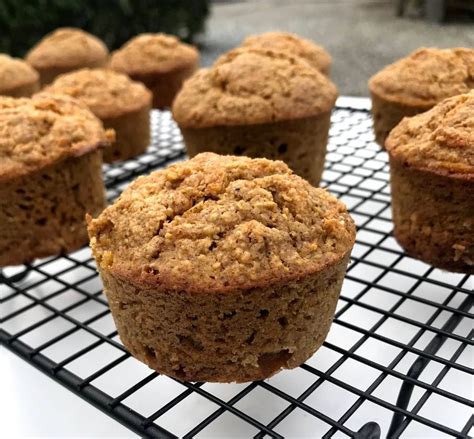 oat-flour-muffins-carrot-spice-a-food-mood image
