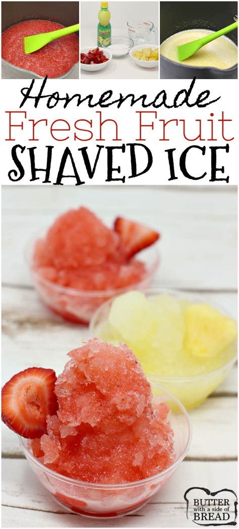 homemade-fresh-fruit-shaved-ice-butter-with-a image