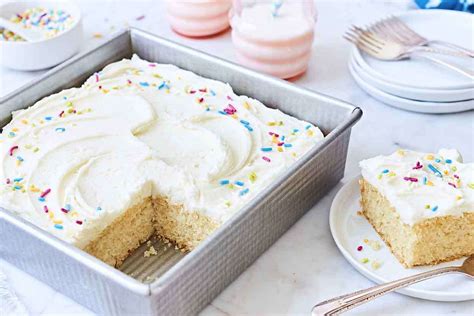 vanilla-cake-pan-cake-recipe-king-arthur-baking image