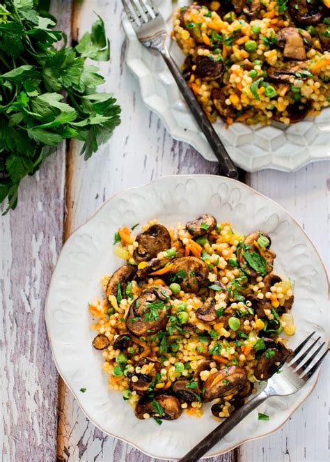 couscous-pilaf-with-sauteed-mushrooms-jo-cooks image