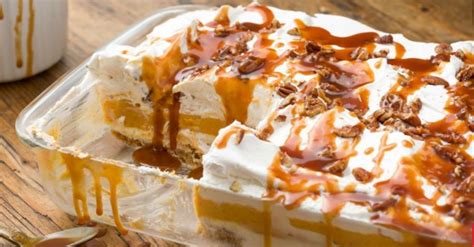 pumpkin-cheesecake-lasagna-dessert-afternoon image
