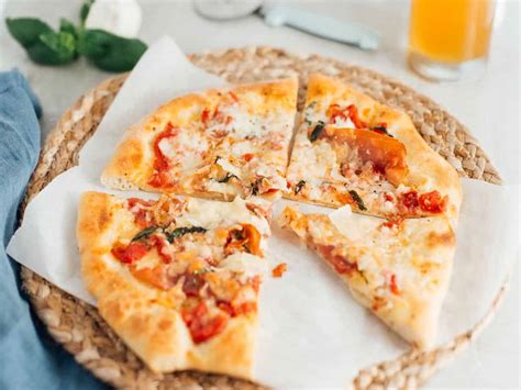 beer-pizza-dough-with-brie-basil-and-prosciutto-a image