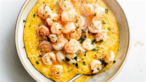 bobby-flays-shrimp-and-grits-recipe-mashed image