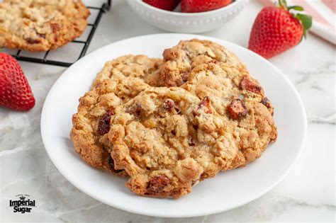strawberry-oatmeal-cookies-imperial-sugar image