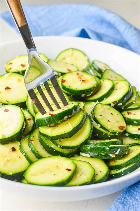cold-zucchini-salad-recipe-lifes-ambrosia image