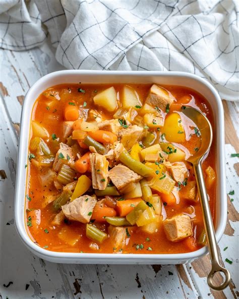 one-pot-leftover-turkey-soup-clean-food-crush image