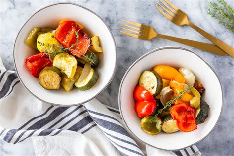 roasted-peppers-and-zucchini-recipe-the-spruce-eats image