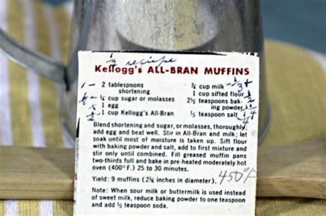 kelloggs-all-bran-muffins-vintage-recipe-project image