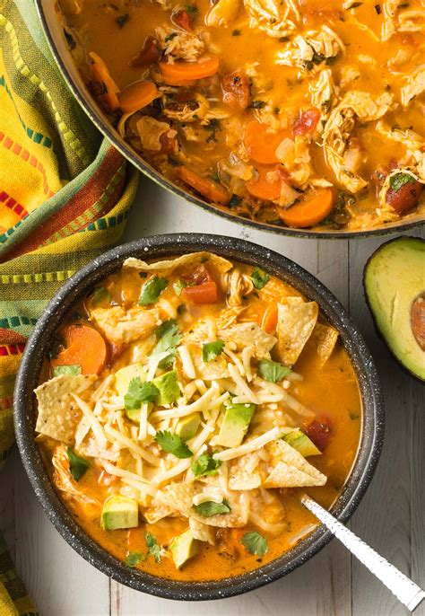 the-best-chicken-tortilla-soup-recipe-video-a-spicy image