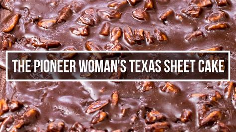 how-to-make-the-pioneer-womans-texas-sheet-cake image