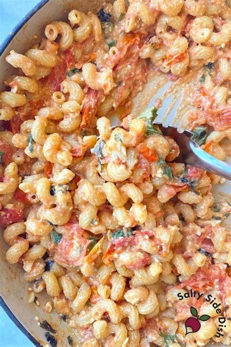tiktok-baked-feta-pasta-with-tomatoes-viral image