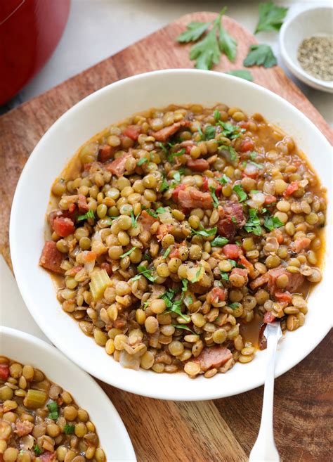 classic-lentil-and-ham-soup-cook-at-home-mom image