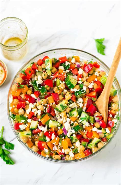 mediterranean-chickpea-salad-fresh-and-healthy image
